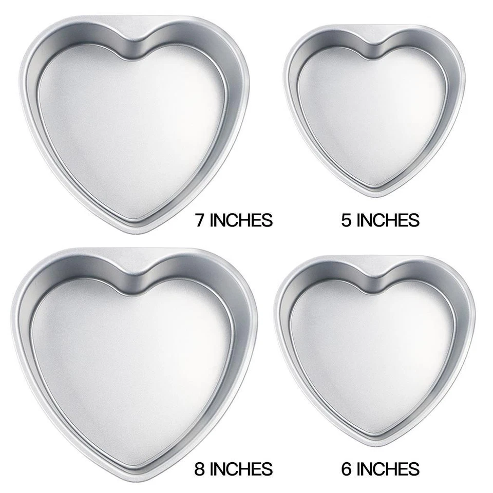 Herzform, Hochzeit Geburtstag Backen Kuchen Form, Käsekuchen, DIY Backwerkzeug - Bild 1 von 1