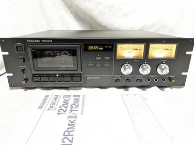 TASCAM 112MKII Professional 2-head cassette deck Fully Serviced New Belt - Image 1 of 4
