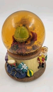 Globo de Nieve Musical con Papá Noel Elfo y Tierra Vintage Navidad - Imagen 1 de 11