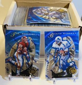 1997 PINNACLE TOTALLY CERTIFIED PLATINUM BLUE COMPLETE 150 CARD SET #d/2499 - Picture 1 of 10
