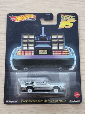 Hot Wheels Back To The Future 35th Anniversary Delorean Time Machine HW22 - Image 1 of 4
