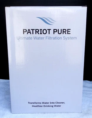 Patriot Pure Gravity Fed Ultimate Water Filtration System Stainless Steel & More - Image 1 of 4