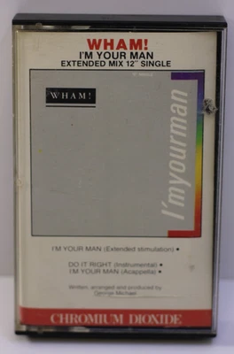 WHAM! I’m Your Man 1985 Cassette Tape - Image 1 of 4