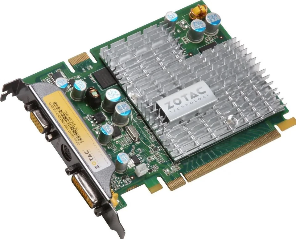 ZOTAC GeForce 7300GT 256MB GDDR2 PCI Express x16 SLI Support Graphics Card - Image 1 of 1