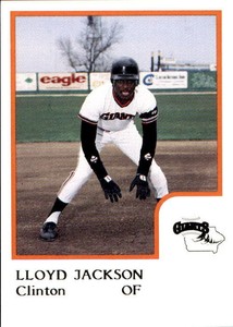 1986 Clinton Giants ProCards #11 Lloyd Jackson Baltimore Maryland Baseball Card