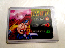 SPIDER-MAN '97 FLEER TRADING CHASE GAME CARD OVER POWER JEAN GREY 7 4 3