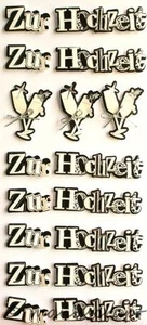 Artoz Artwork 3D-XL-Sticker, Zur Hochzeit - Bild 1 von 1