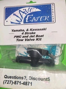 Yamaha, Kawasaki, 4 tiempos PWC y Jet Boat Kit de válvula de remolque - Imagen 1 de 4