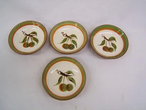 Lot of 4 Vintage Stangl Dessert Bowls Orchard Song 5 1/2" Diameter VGC - Picture 1 of 5