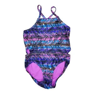 Jessica Simpson Girl's One Piece Swimsuit Size 4 - Picture 1 of 4