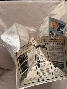 Upcycled VTG Vinyl Record sleeve 33s,12”,Gift Bag from sleeves,novelty,Party Bag - Picture 1 of 5