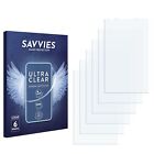 6x Savvies Film Protection Ecran pour Samsung GT-I6410 M1 Film Protecteur Clair