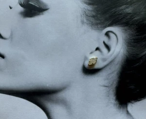 Kendra Scott Gold-Tone Drusy Stone Diamond-Shape Stud Earrings NEW $65 - Picture 1 of 9