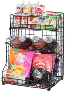 3 Ebenen Snack Organizer Rack Behälter für Arbeitsplatten - Bild 1 von 1