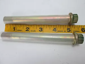 Pair of 2 12 Point 1/2" Bolt w/Flange Aviation SPS MS21250 Tension Surplus CS - Bild 1 von 6