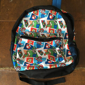 Super Mario Backpack Rucksack School Beach Holiday
