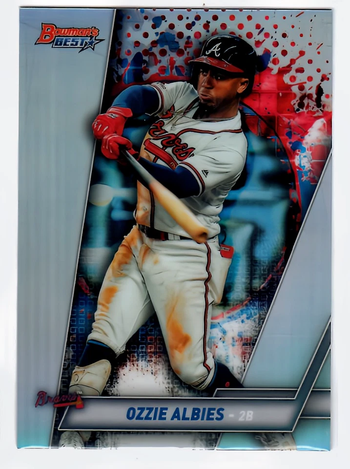 2019 Bowman's Best Refractor #54 Ozzie Albies - Image 1 of 1