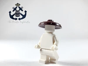 LEGO NINJAGO Cappello di paglia con copricapo asiatico marrone scuro 26007 - Foto 1 di 1
