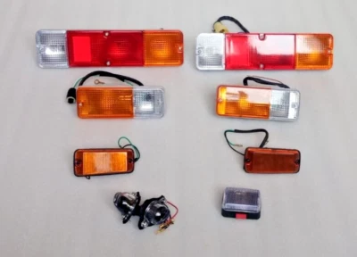 Ajuste para Suzuki Samurai marcador de freio traseiro conjunto completo de luzes - Imagem 1 de 4