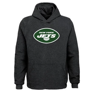 Outerstuff NFL New York Jets Youth Primary Logo Team Color Fleece Hoodie - Picture 1 of 2