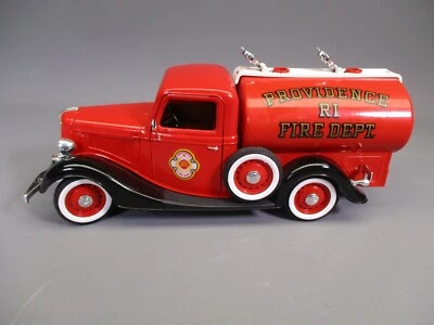 AX223 SOLIDO PRESTIGE 1/19 1:19 FORD V8 CITERNE SAPEURS POMPIERS 1936 REF 8005 - Photo 1/4
