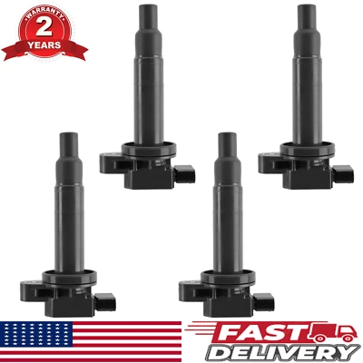 SET  of 4 Ignition Coils For Toyota Yaris Prius xA xB Echo 2001-2010 1.5L UF316 - Image 1 of 4