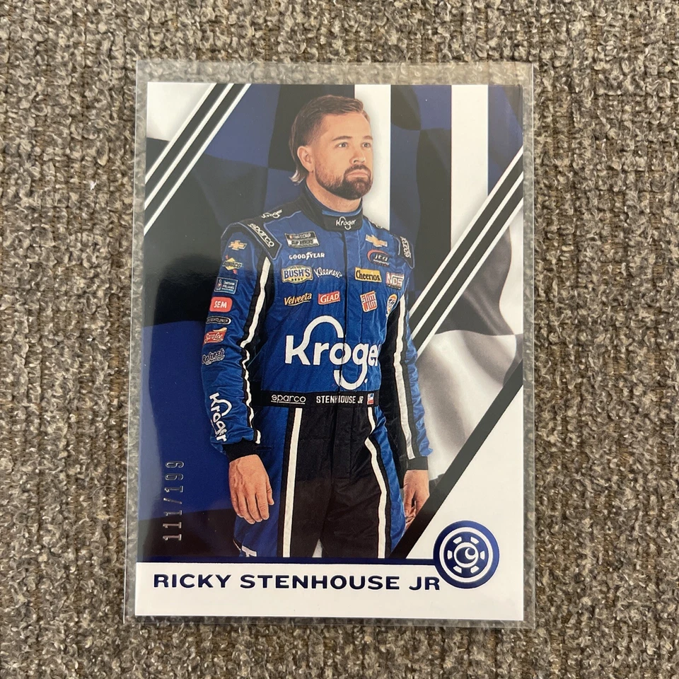 2020 Panini Chronicles Racing NASCAR Blue /199 SP #29 Ricky Stenhouse Jr. - Image 1 of 1