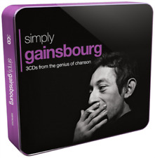 Serge Gainsbourg Gainsbourg: 3CDs from the Genius of Chanson (CD) Box Set