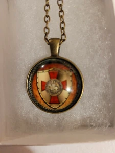 Tempelritter Christliches Kreuz Halskette  - Bild 1 von 1