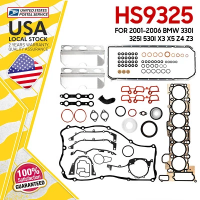 Juego de juntas de cabeza completa HS9325 de repuesto OEM de alta calidad para BMW 330xi 2001-2005 Foto 1 de 4