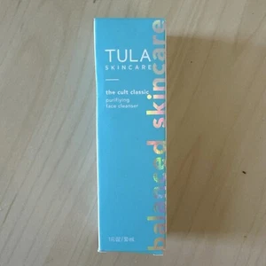 TULA Skin Care The Cult Classic Purifying Face Cleanser Face Wash 1 Fl Oz - Picture 1 of 6