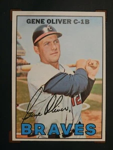 Tarjeta de béisbol 1967 Topps #18 Gene Oliver (nuevo) - Imagen 1 de 2
