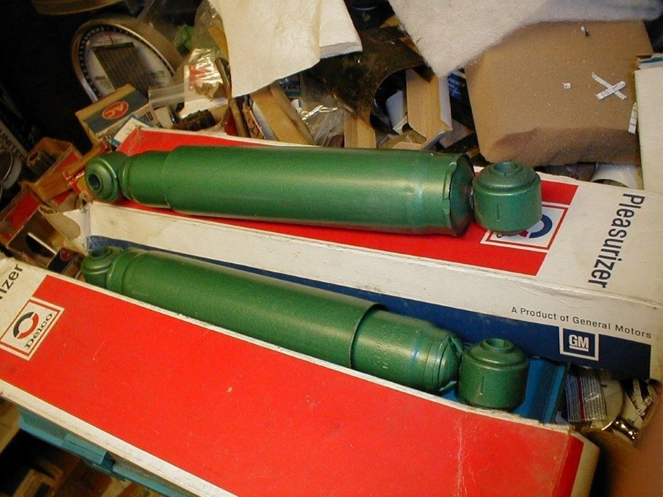 NOS DELCO PLEASURIZER HD MOPAR 1965-70 CARROCERÍA C AMORTIGUADORES TRASEROS FURY POLARA CHRYSLER Foto 1 de 1