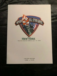1999 WNBA INAGURAL ALL STAR GAME PROGRAM #17762/20000 MADISON SQUARE GARDEN NY - Picture 1 of 1