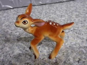 Vintage Ceramic Deer Fawn Made in Japan Antique Kitsch Mid Century Christmas - Picture 1 of 5