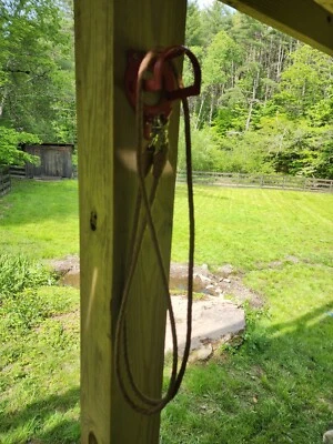 Riendas trenzadas de colección barril de cuerda carreras único 8 pies 3/8" broches de presión luz Foto 1 de 2