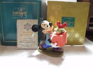 NOS 1995 Pluto’s Christmas Tree Mickey's PRESENTS FOR MY PALS WDCC Figurine  - Picture 1 of 3