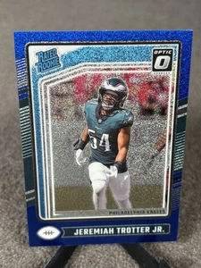 2024 Panini Donruss Optic - Rated Rookie Jeremiah Trotter Jr. #250 Blue Glitter  - Bild 1 von 2
