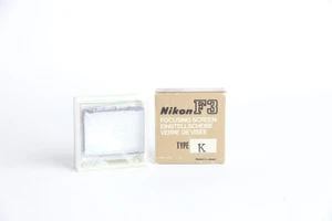 Pantalla de enfoque Nikon F tipo K enfoque dividido SIN USAR - Imagen 1 de 4