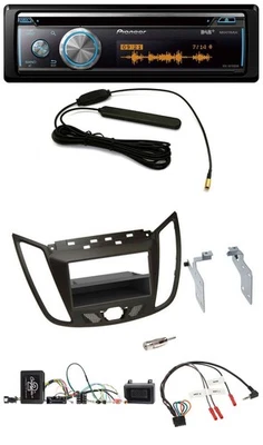 Pioneer CD USB Bluetooth DAB Lenkrad Autoradio für Ford C-Max Kuga braun - Bild 1 von 4