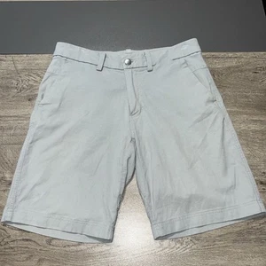 Lululemon ABC Shorts Men 30 Beige Grey Chino Preppy Golf Performance Casual - Picture 1 of 4