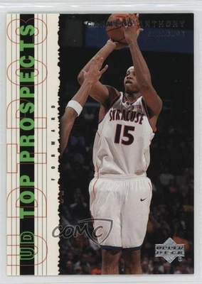 2003-04 Upper Deck UD Top Prospects Carmelo Anthony #5 Rookie RC HOF - Image 1 of 2