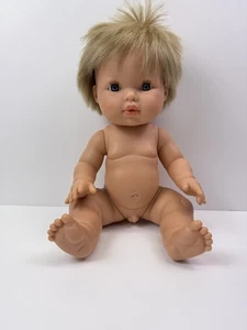 Llorens Mini Colettos Bambola Maschio Anatomicamente Corretta "Oliver" Spagna - Foto 1 di 11