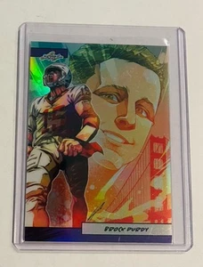BROCK PURDY 2024 Leaf Metal Chrome PURPLE ANIME NATION #/49 SAN FRANCISCO 49ERS - Picture 1 of 2