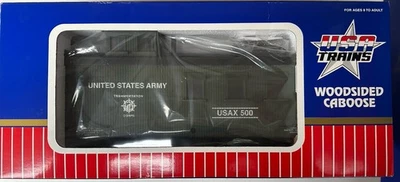 USA Trains R12024 Army Woodsided Caboose New  - Image 1 of 3