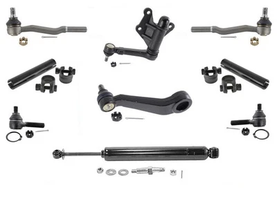 Kit de 9 piezas de brazo ralentí Pitman Tie Rod para camioneta Toyota 1986-1991 4 corredores Foto 1 de 4
