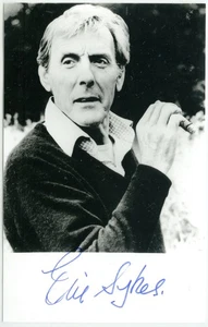 ERIC SYKES Signed Photo of Comedy Actor (Signed in 1994) ORIGINAL (5.5"x3.5") - Picture 1 of 1