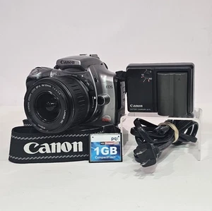 Canon EOS Digital Rebel DS6041 Camera W/ EF-S 18-55mm Lens Strap 1GB Card Tested - Picture 1 of 15