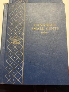 Set of 54 Canadian 1920-1969 Small Cents in a Whitman Album 920 - Picture 1 of 5