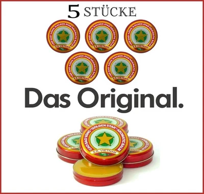 5 balsamo vietnamita originale stella dorata Cao Sao Vang Golden star balm - Immagine 1 di 4